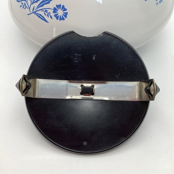 Vintage Corning ware blue cornflower 6 cup coffee pot P-104 - Picture 7 of 7